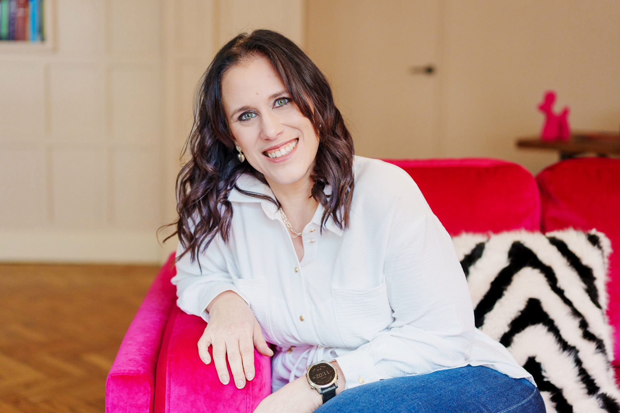 Emma Gearing, senior support at Morgan Kelly Solicitors, photographed in the firm's reception room.
